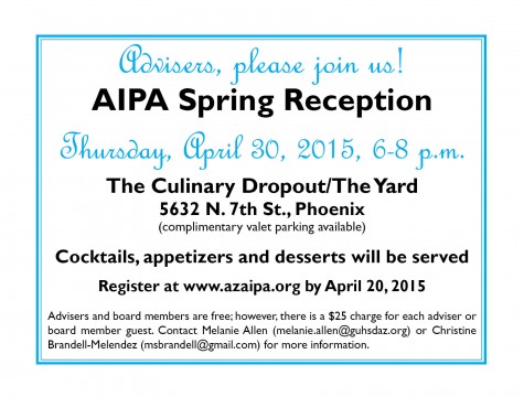 2015 Adviser Spring Reception